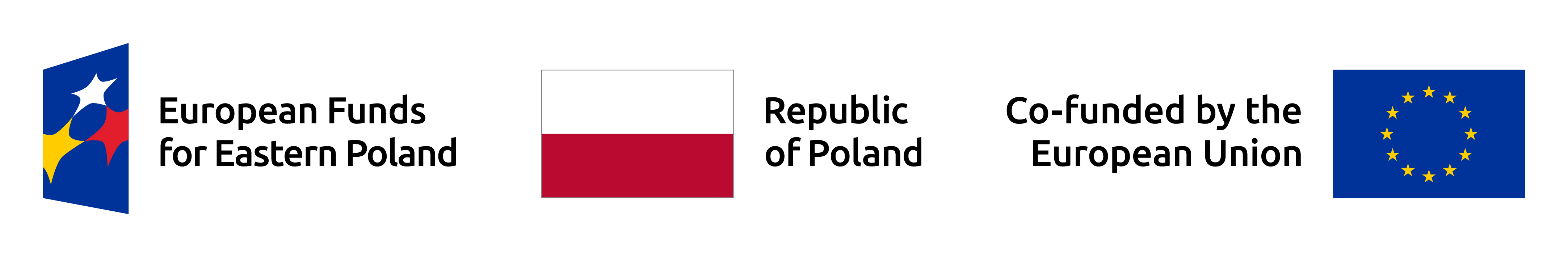 Fundusze Europejskie dla Polski Wschodniej, Rzeczpospolita Polska, dofinansowane przez Unię Europejską